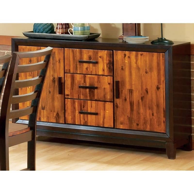 Steve Silver Jeanette Acacia 2-door 3-drawer Side Board