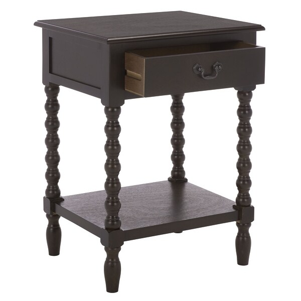 SAFAVIEH Athena 1-Drawer 1-Shelf Accent Table - 16