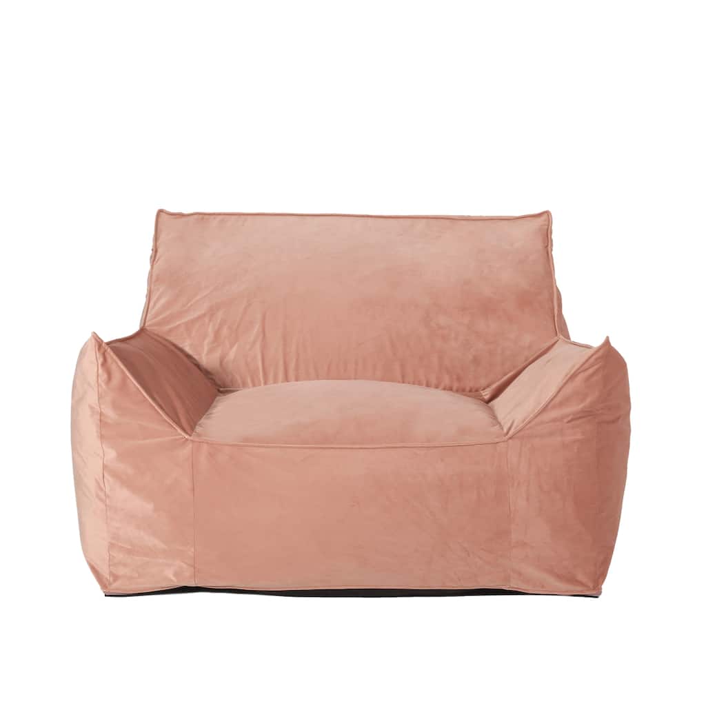 Comfortable Armrest-Equipped Bean Bag Chair for Relaxation, Versatile and Stylish