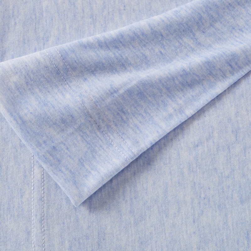 Premium Heathered Melange T-Shirt Jersey Knit Sheet Set