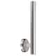 Option Brushed Steel, White