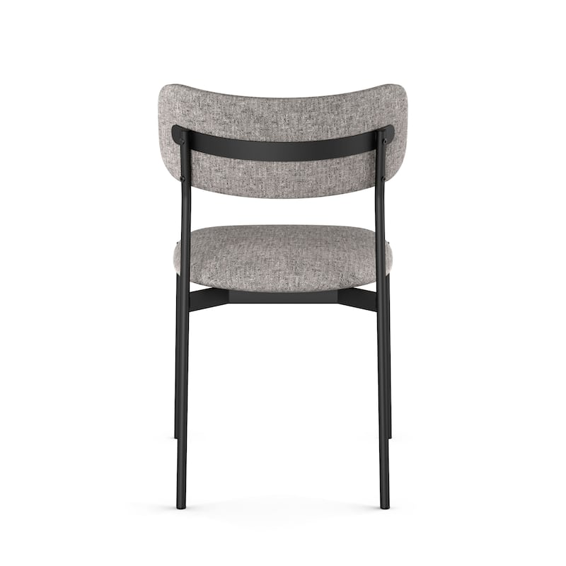 Amisco Yasmina Upholstered Dining Chair with Metal Leg