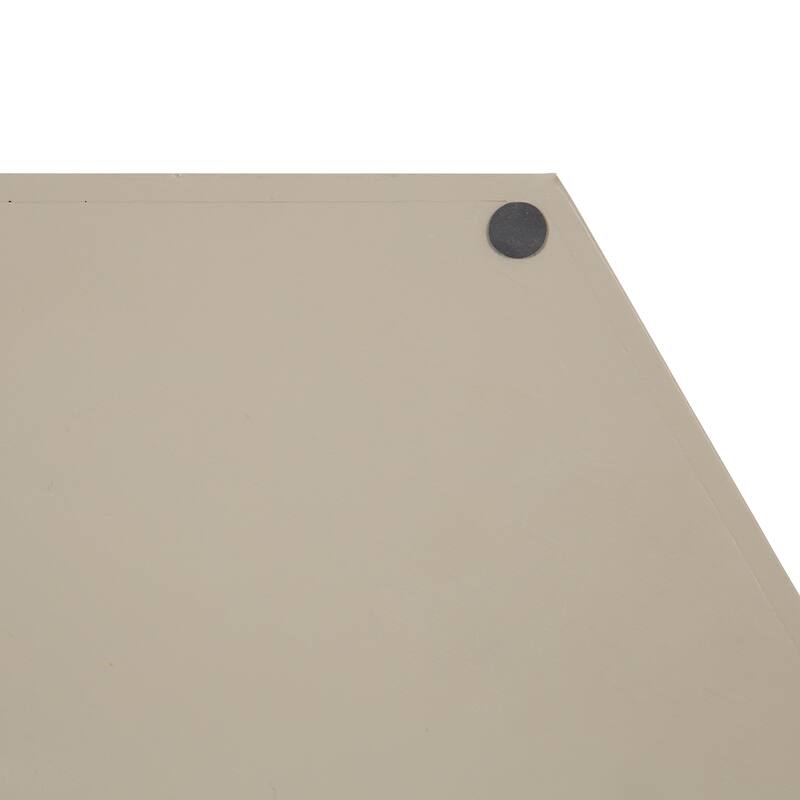 Kate and Laurel Lipton Hexagon Decorative Tray - 18x18