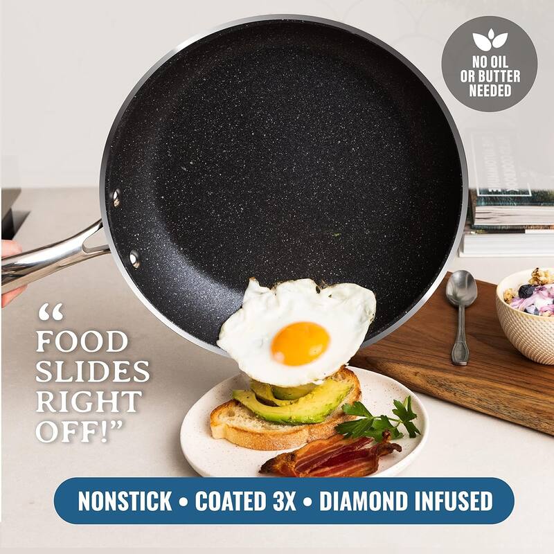 Granitestone 20 Piece Nonstick Cookware and Bakeware Set