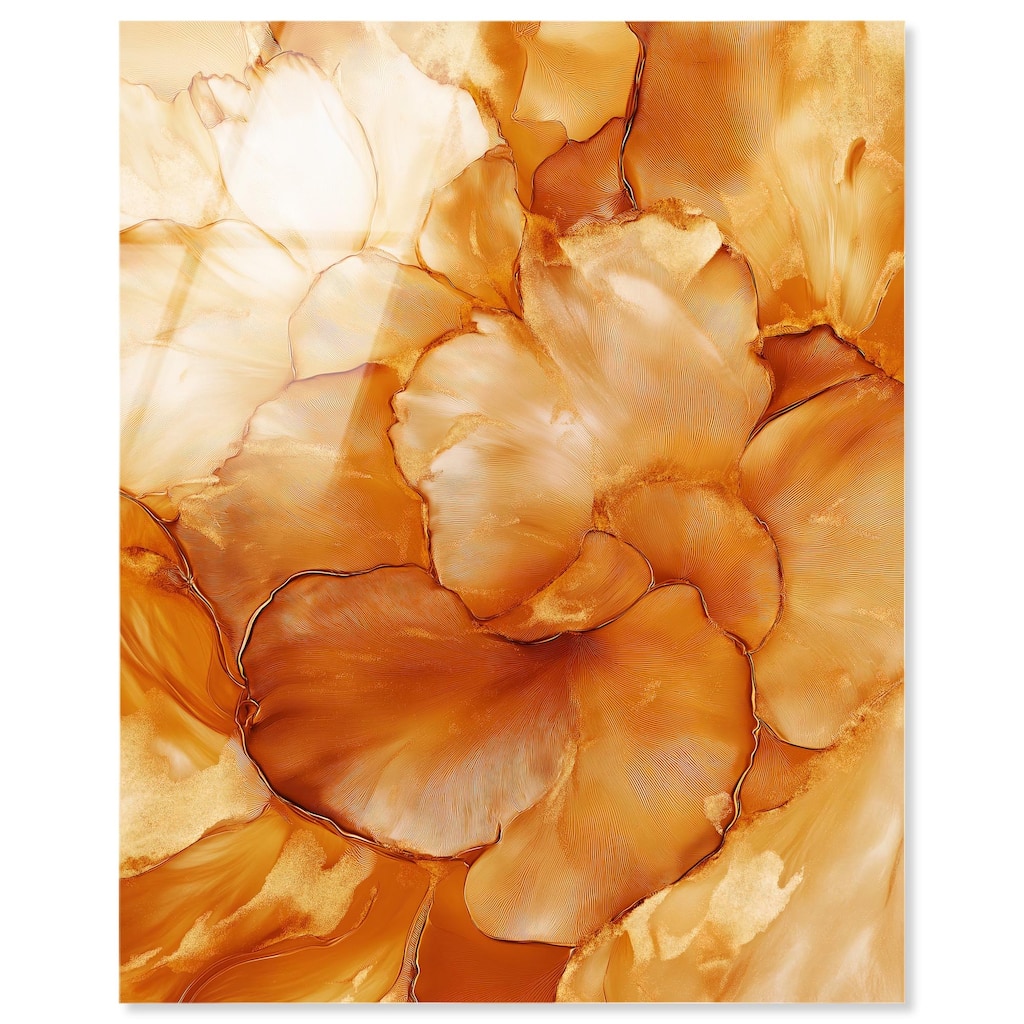 Sunlit Bloom II Acrylic by Art Remedy, Ready to Hang