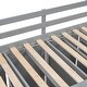 preview thumbnail 17 of 17, Twin Size Loft Bed with 4 Large Retractable Wardrobes, Storage Stair and Side Storage Compartments for Kids Boys Girls, Grey