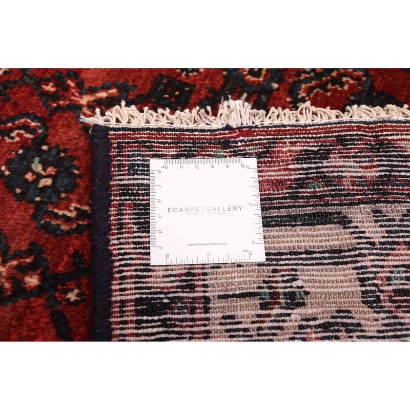 ECARPETGALLERY Hand-knotted Andelz Dark Red Wool Rug - 5'1 x 9'11