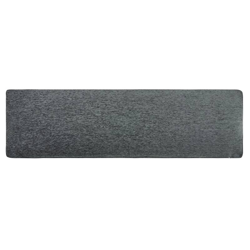J. Queen New York Parallel Bolster Decorative Throw Pillow - Accent - Polyester - Slate