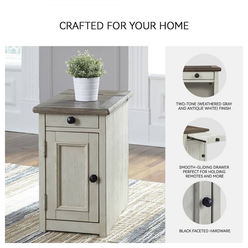 Bolanburg Casual Chair Side End Table Two-tone