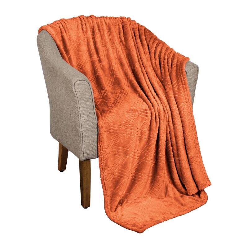 Superior Atka Diamond Soft Fluffy Fleece Blanket