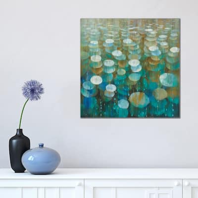iCanvas "Rain Drops" by Danhui Nai Canvas Print