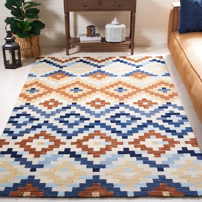 SAFAVIEH Handmade Chelsea Dikkie French Country Wool Rug
