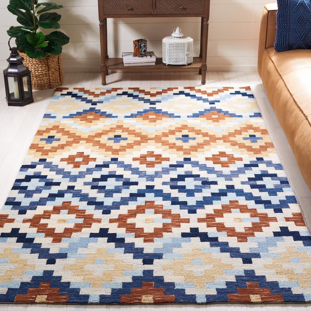 SAFAVIEH Handmade Chelsea Dikkie French Country Wool Rug
