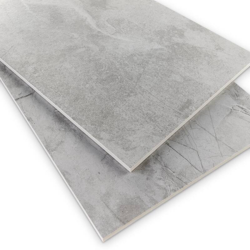 Pierre 12 in. x 24 in. Glazed Porcelain Wall and Floor Tile