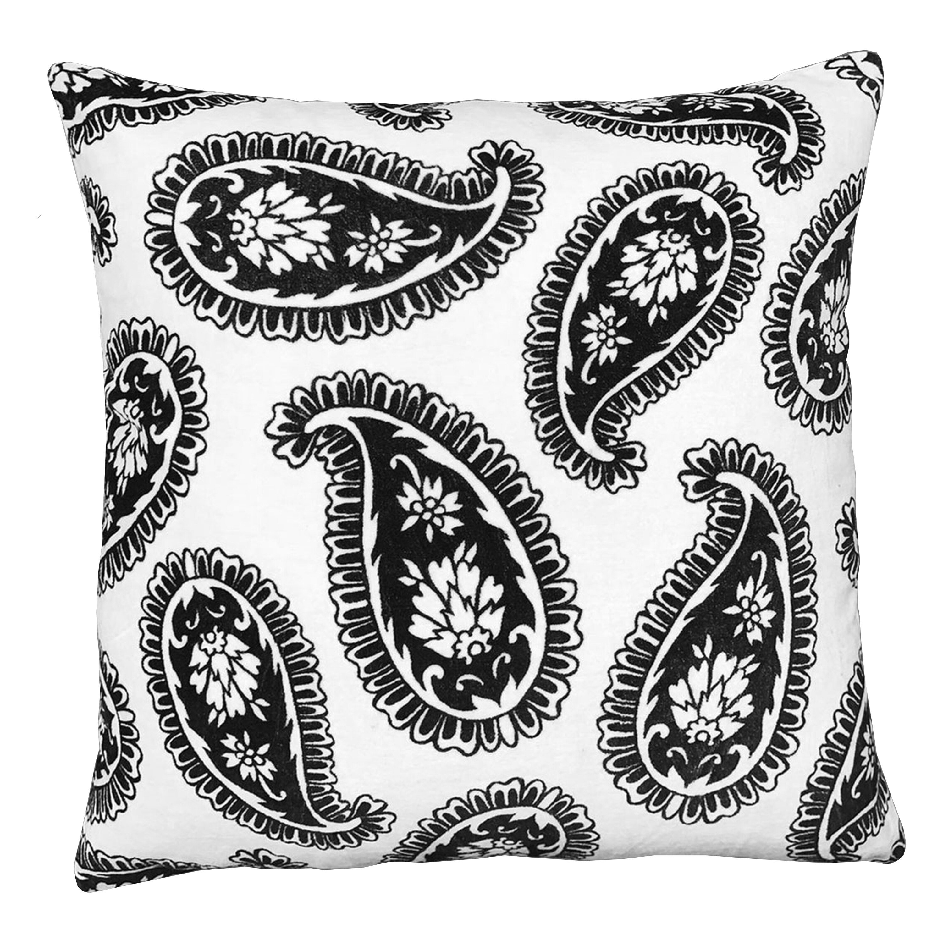 Paisley print throw pillows clearance