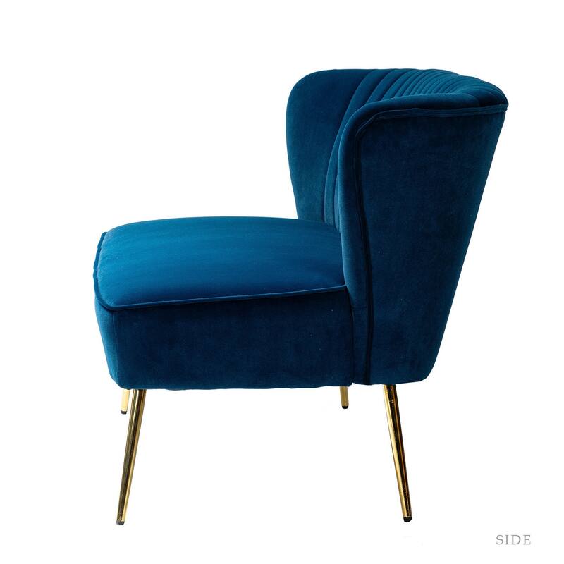 Delicia 3 Piece Living Room Set with Golden Legs by HULALA HOME