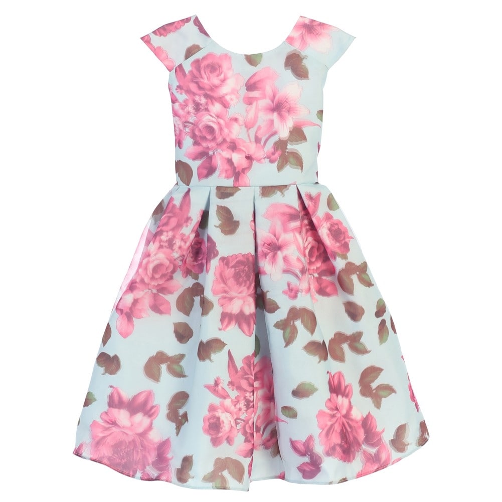 floral print dress for kids