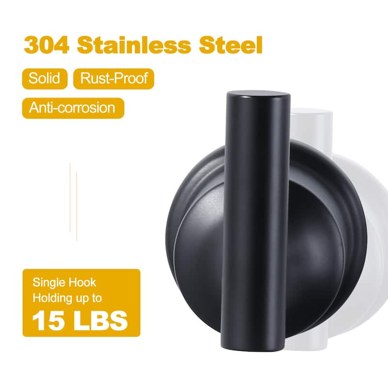 WOWOW 304 Stainless Steel Bathroom Towel Hook