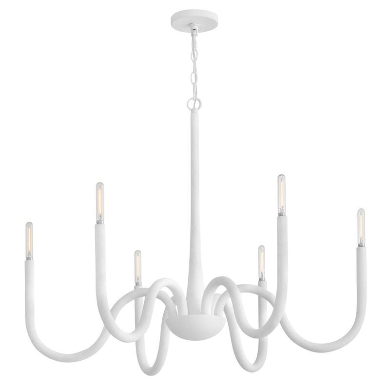 Hinkley Lighting 45016 Maris 6 Light 36" Wide Taper Candle Style