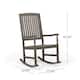 Arcadia Outdoor Acacia Wood Rocking Chair by Christopher Knight Home
