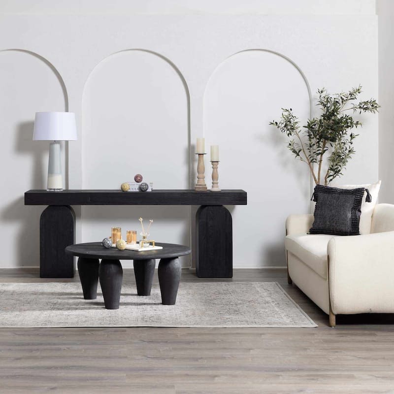 Hauteloom Bluffs Living Room, Bedroom Area Rug - Beige, Denim, Gray - 2' x 2'11"