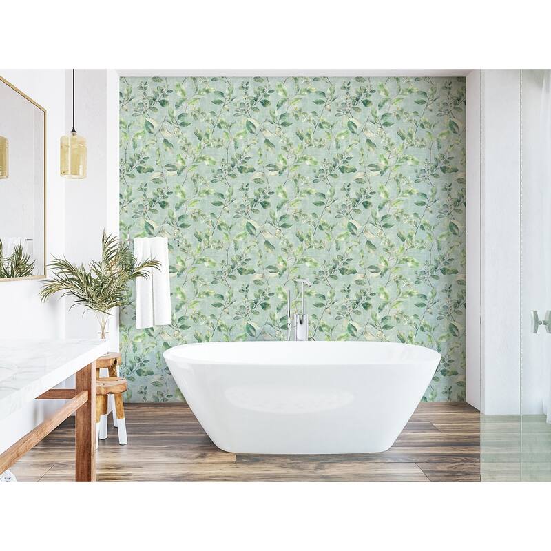 Arthouse Lucene Green Spring Vines Wallpaper