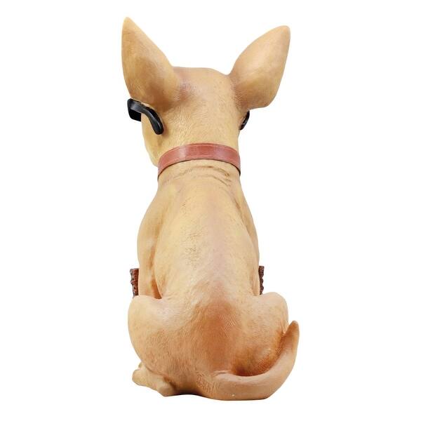Shop Dwk Corporation Dog Garden Statue Chihuahua Wearing