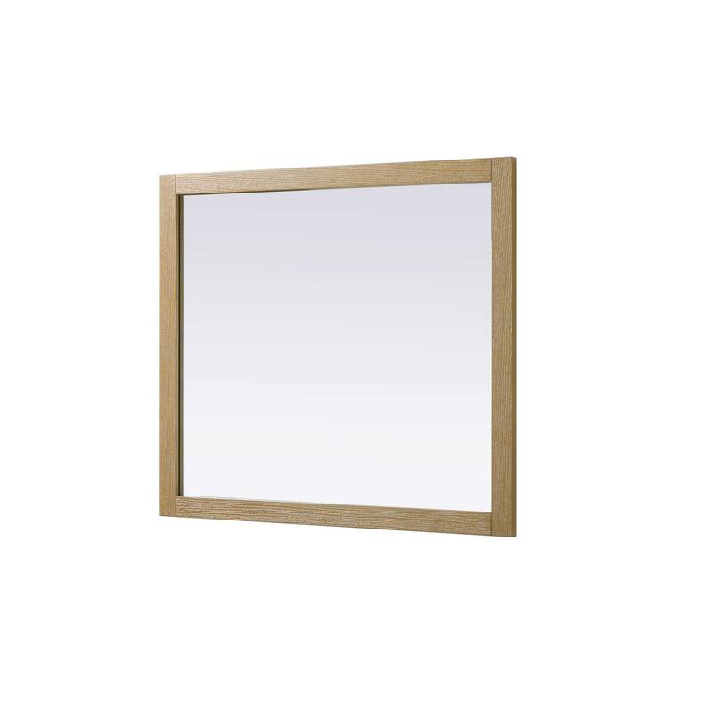 Solene Wooden Rectangle Mirror (42-48 x 36 in.)