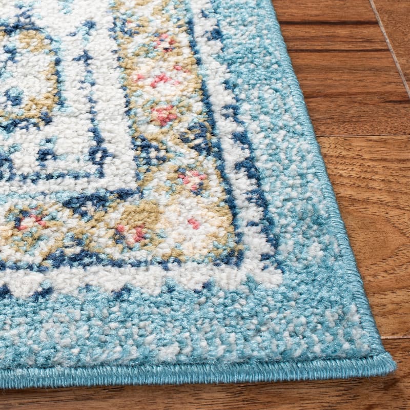 SAFAVIEH Madison Dorene Oriental Medallion Rug