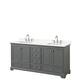 Option Dark Gray, Chrome Trim, Giotto Quartz Top