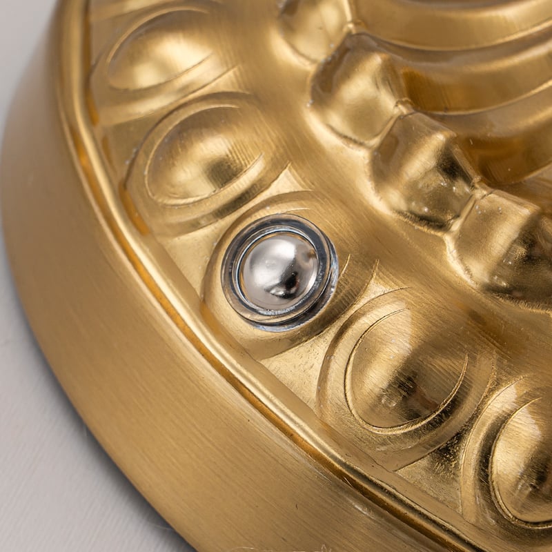 CraftHome 11'' Glam Cordless Table Lamp Touch Control with 3 Way Classic Elegant Dimmable Rechargeable LED Nightstand Lamp - W6"