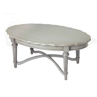 distressed mahogany kendrick offex oval solid gray coffee wood table