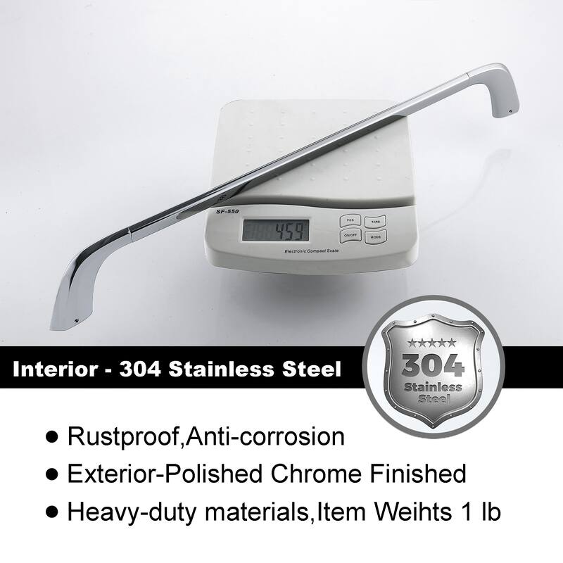 24 in. Wall Mounted Towel Bar Spot Resist Towel Holder