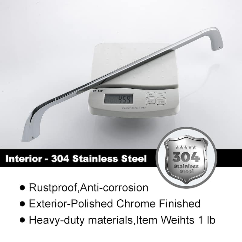 Bathroom 24 in. Wall Mounted Towel Bar Spot Resist Towel Holder