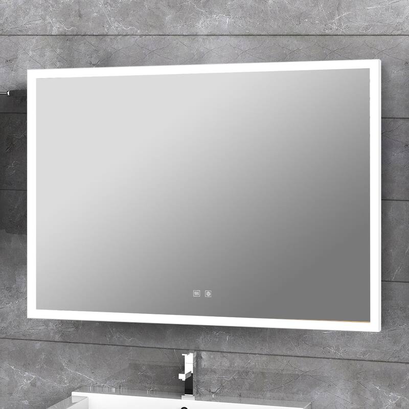 Aurorium LED Bathroom Vanity Mirror - N/A