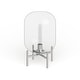 preview thumbnail 34 of 52, Carson Carrington Sagen Glass and Brass Table Lamp