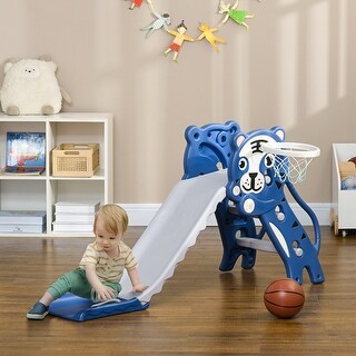 2 in 1 Toddler Slide for Indoors