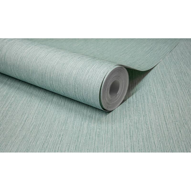 Chesapeake Elijah Aqua Texture Wallpaper