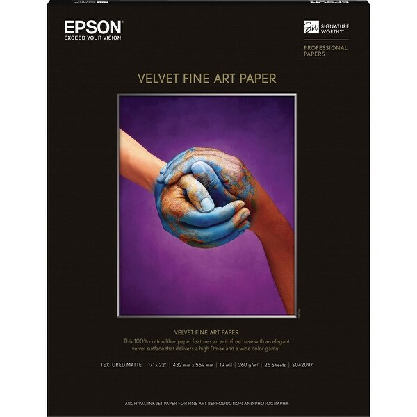 Epson Velvet Fine Art Paper Velvet Fine Art Paper