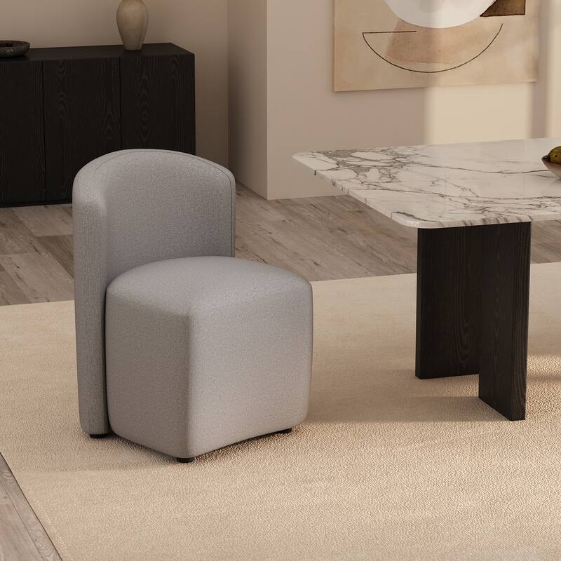 Hearth Upholstered Dining Room Side Chair - Light Grey