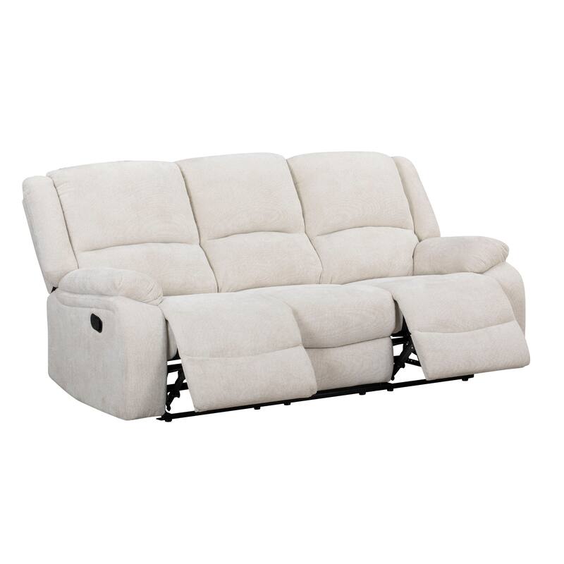 Roundhill Furniture Blitz Transitional Manual Reclining Sofa