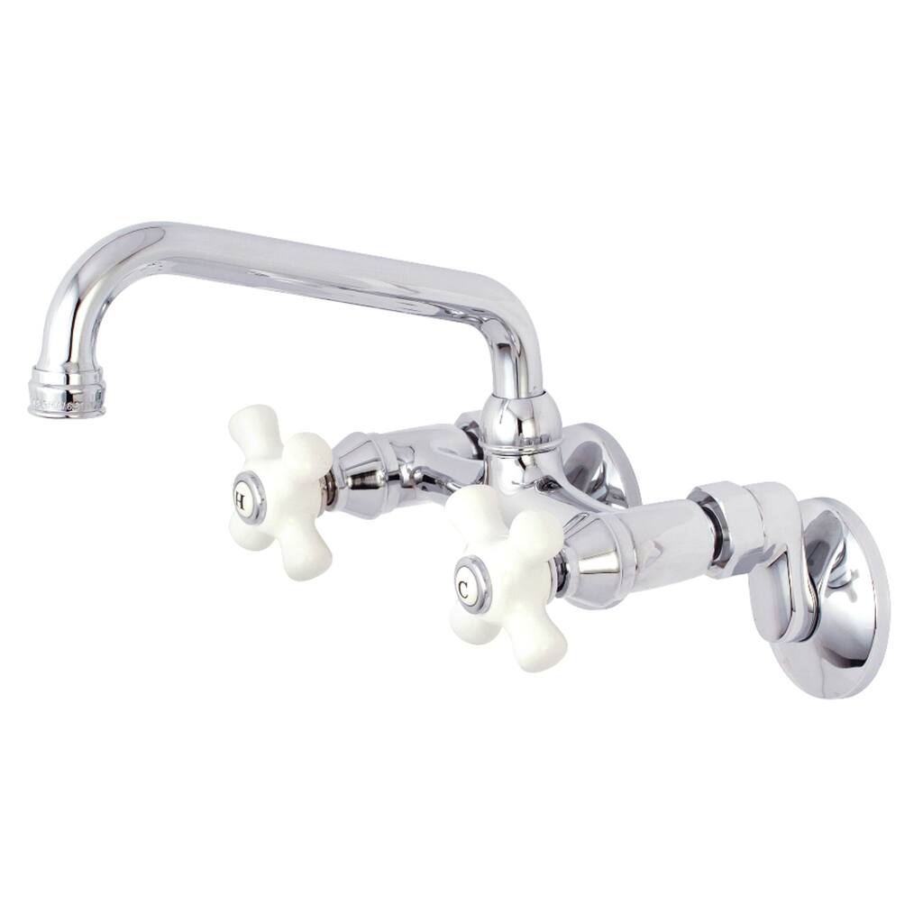 Kingston Brass Two-Handle Wall Mount Kitchen Faucet