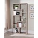 preview thumbnail 4 of 16, Furniture of America Geometric 8-Shelf Display Bookcase (71-Inch)