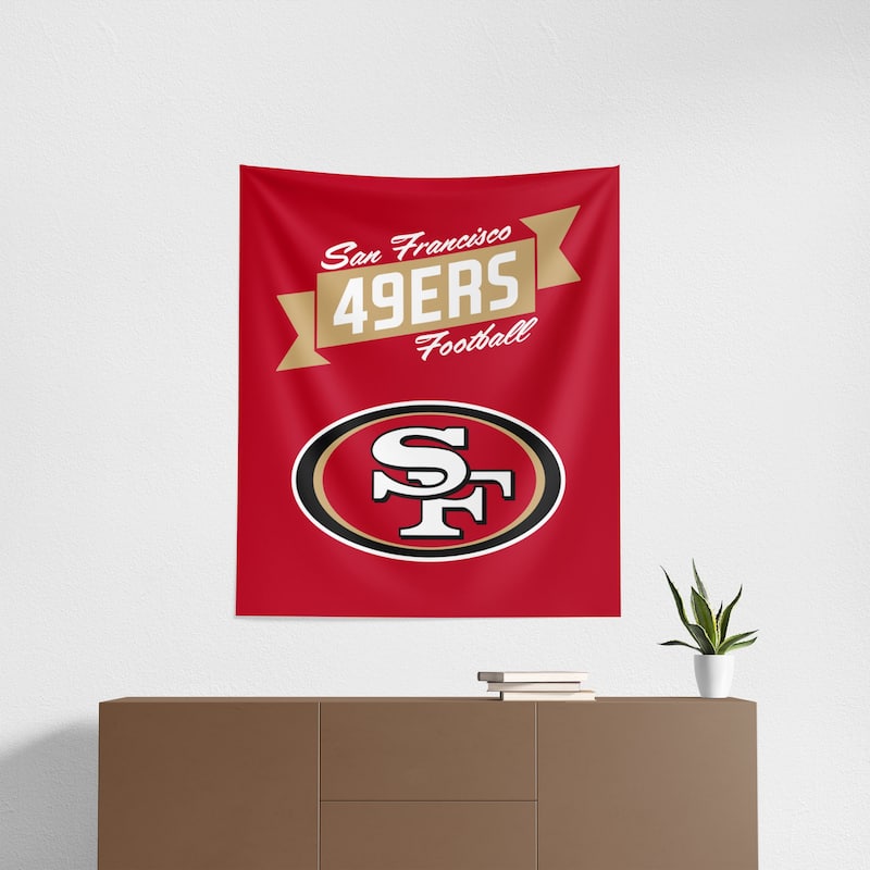 NFL San Francisco 49ers Premium Wall Hanging - 34"x40"