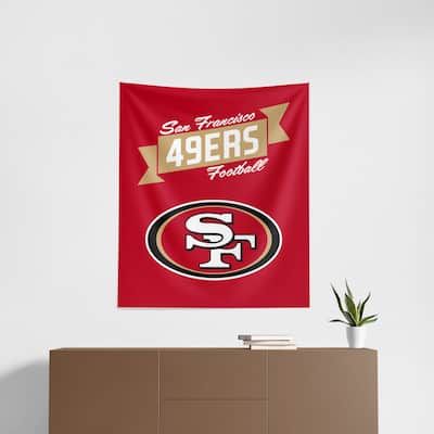 NFL San Francisco 49ers Premium Wall Hanging - 34"x40"