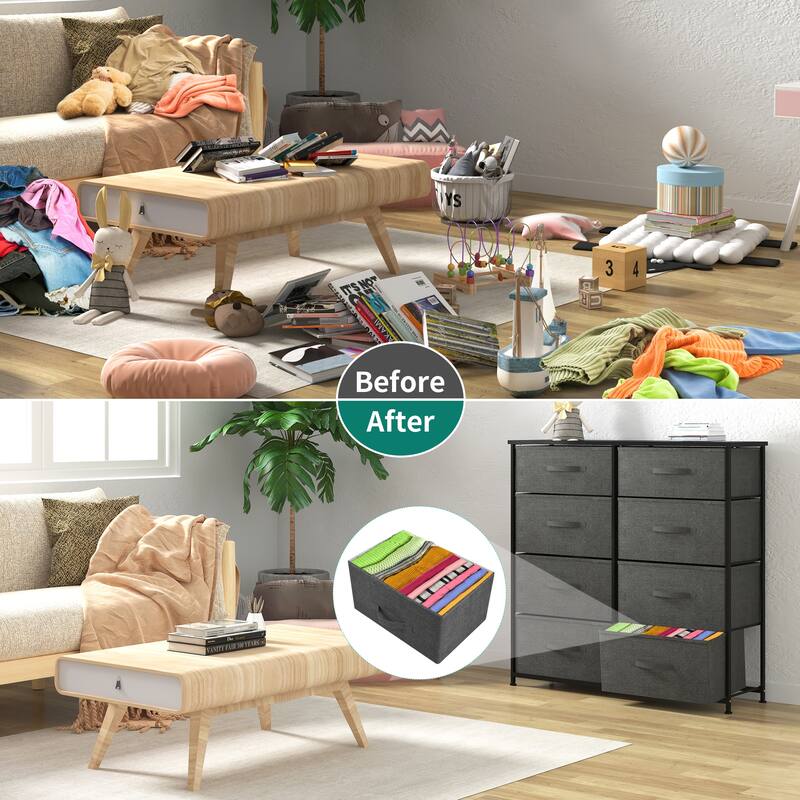 8 Drawers Vertical Dresser