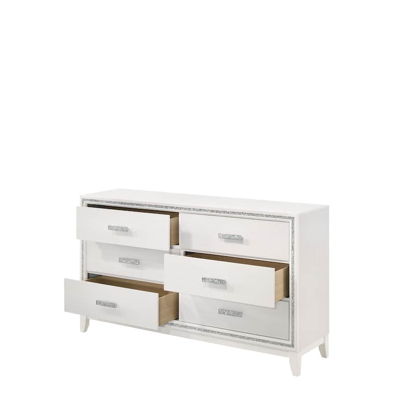 Haiden Dresser, White Finish