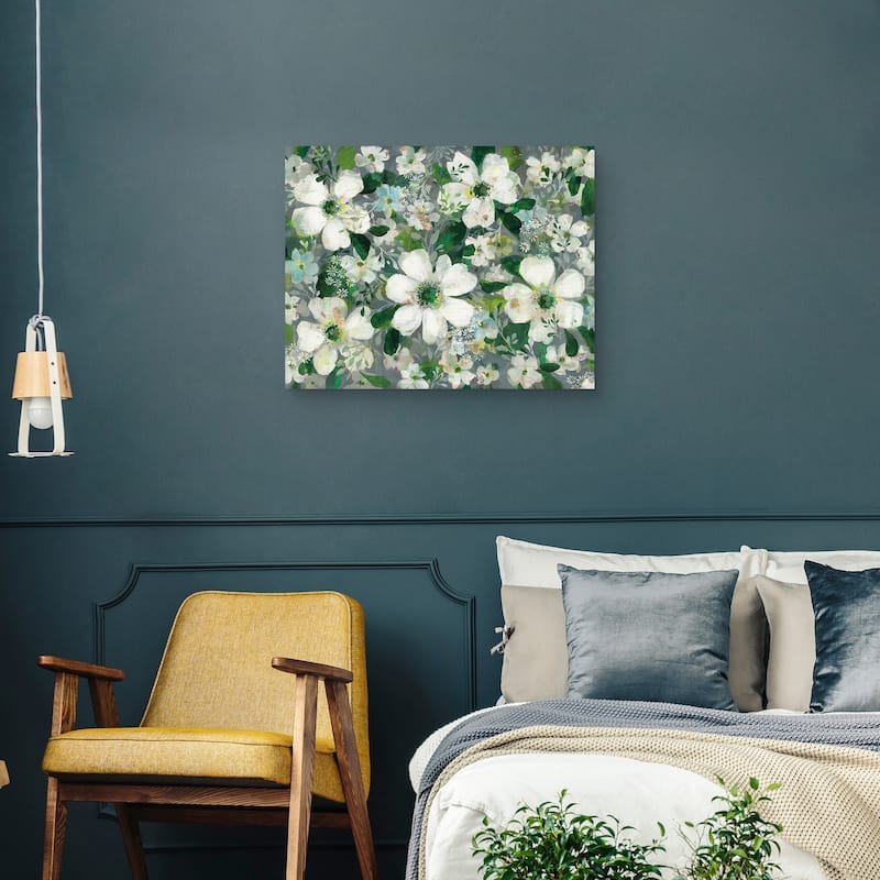Anemones and Friends by Danhui Nai Canvas Art Print