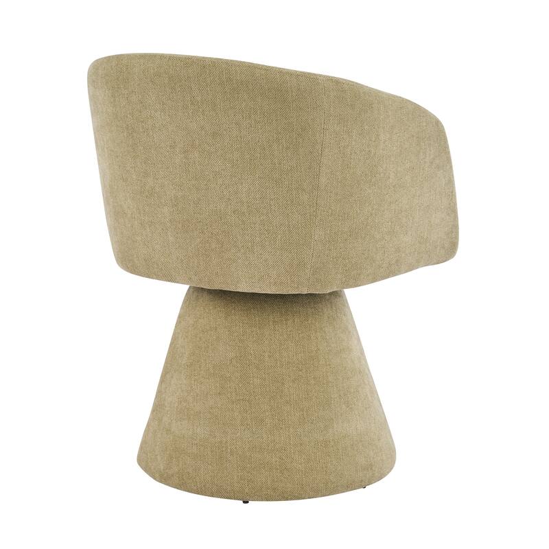 Christopher Knight Home - 180° Swivel Upholstered Dining Chairs with Metal Frame (Set of 2)