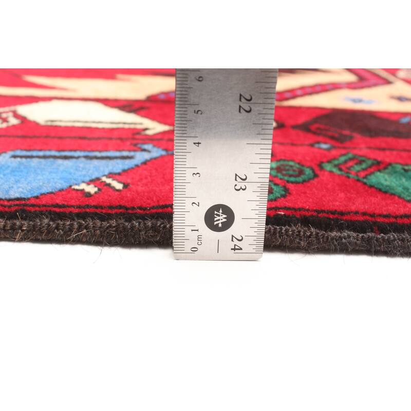 ECARPETGALLERY Hand-knotted Teimani Light Orange Wool Rug - 2'9 x 4'8